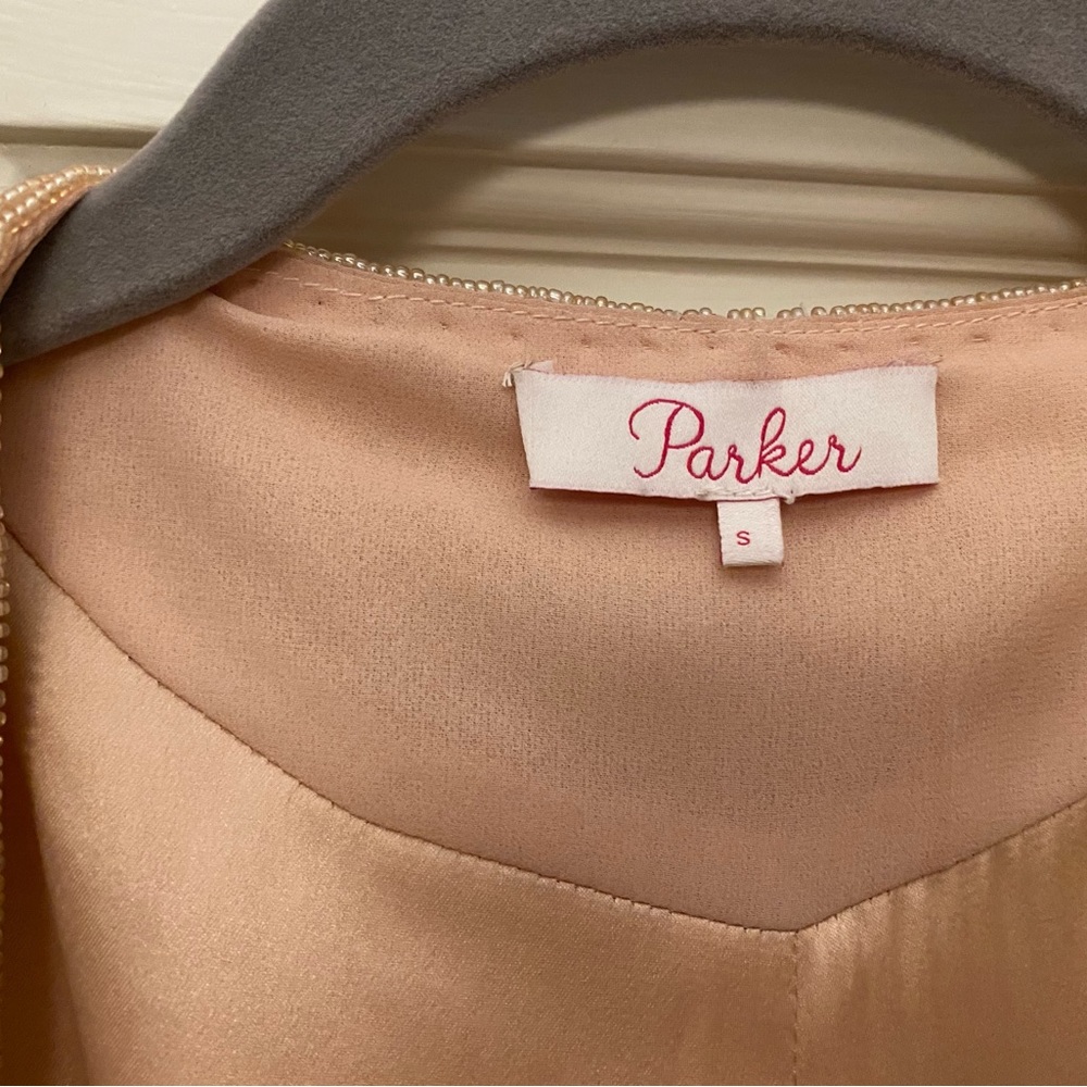 Parker Rose Gold Ombr Sequin Jacket View 5